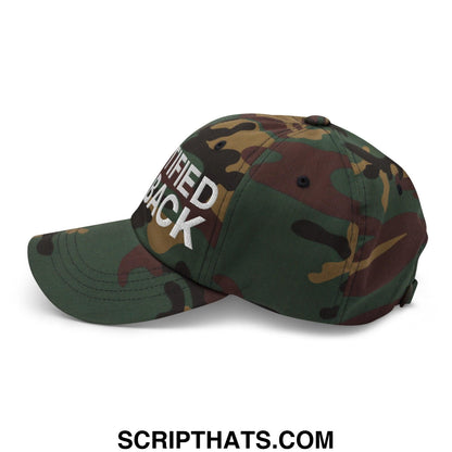 Certified Big Back Embroidered Dad Hat Green Camo
