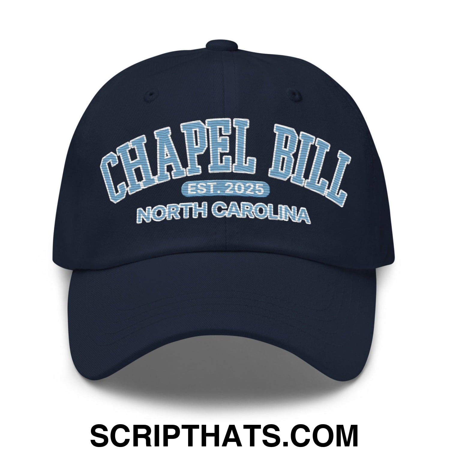 Chapel Bill 2025 Coach Belichick UNC Embroidered Dad Hat Default Title