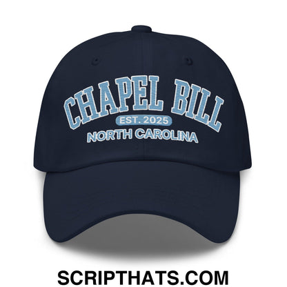 Chapel Bill 2025 Coach Belichick UNC Embroidered Dad Hat Default Title