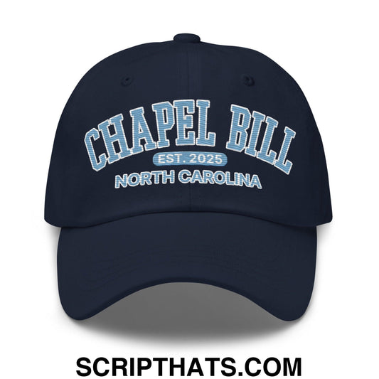 Chapel Bill 2025 Coach Belichick UNC Embroidered Dad Hat Default Title