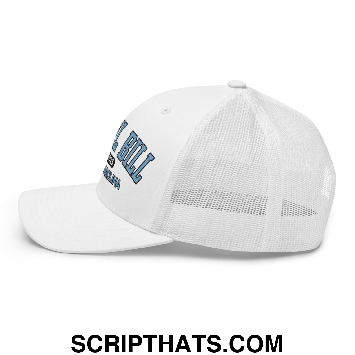 Chapel Bill Belichick Coach UNC Embroidered Mesh Trucker Hat Default Title