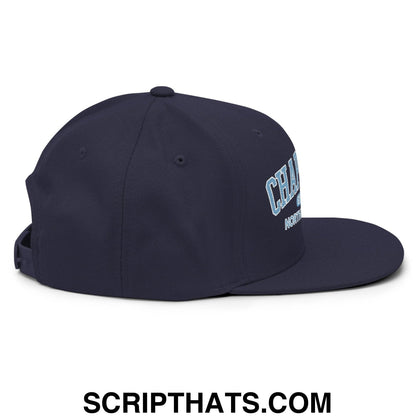 Chapel Bill Belichick UNC Coach Flat Bill Brim Snapback Hat Default Title