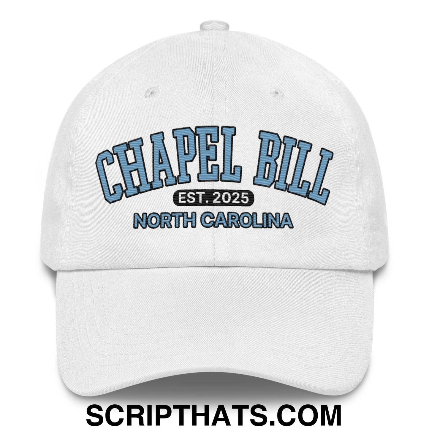Chapel Bill Coach 2025 Belichick UNC Embroidered Dad Hat Default Title
