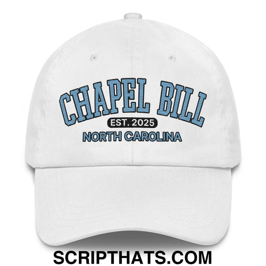 Chapel Bill Coach 2025 Belichick UNC Embroidered Dad Hat Default Title