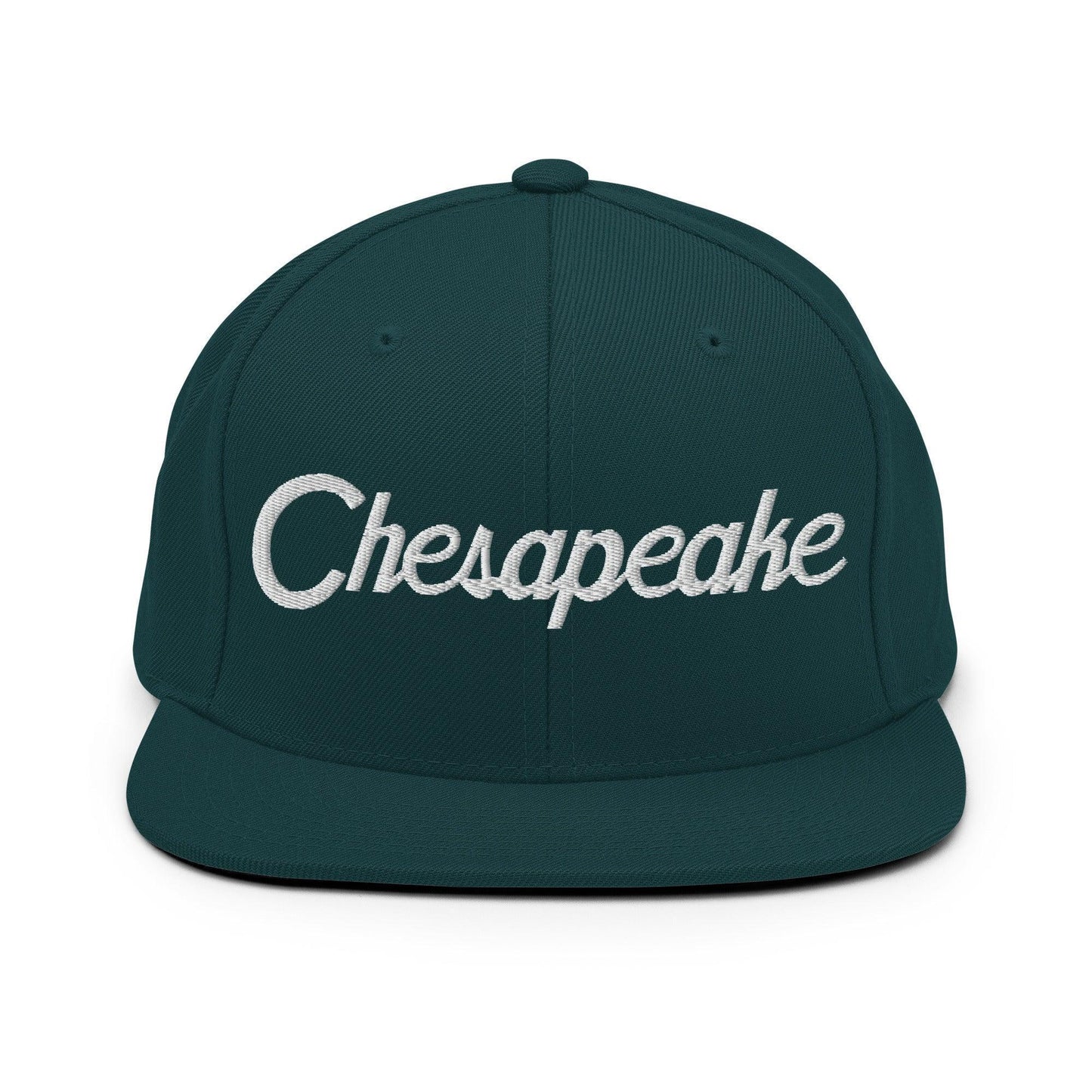 Chesapeake Script Snapback Hat Spruce