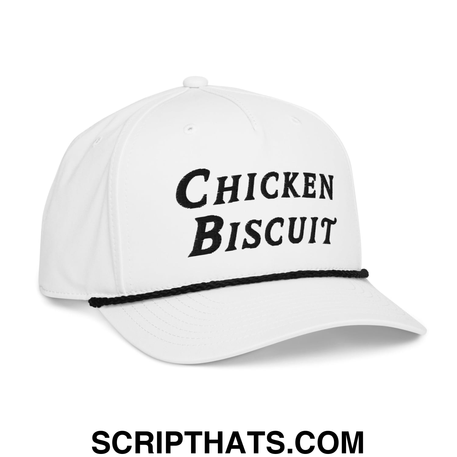 Chicken Biscuit Embroidered Golf Rope Hat Default Title