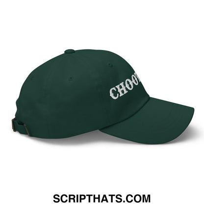 Choot 'em! Embroidered Unstructured Dad Hat Spruce