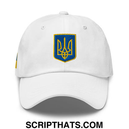 Coat of Arms of Ukraine Embroidered Dad Hat Default Title