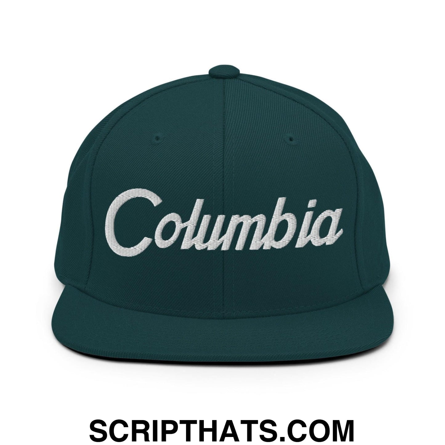 Columbia Script Snapback Hat Spruce