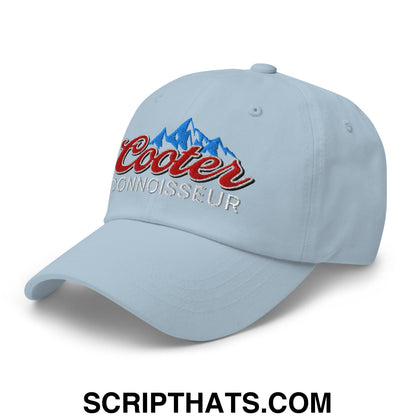 Cooter Connoisseur Embroidered Unstructured Dad Hat Light Blue