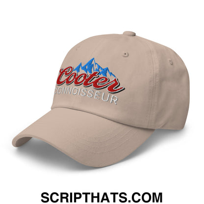 Cooter Connoisseur Embroidered Unstructured Dad Hat Stone