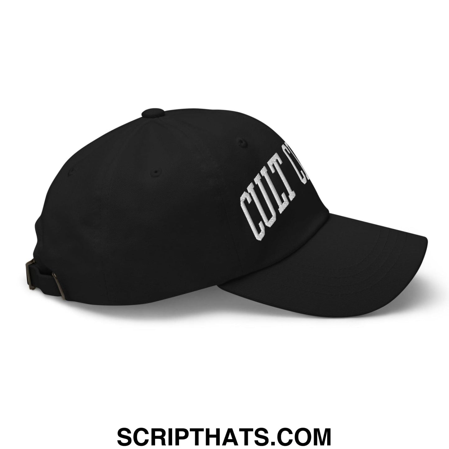 Cult Classic Embroidered Dad Hat Black