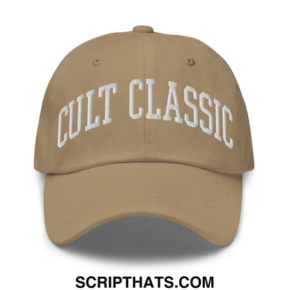 Cult Classic Embroidered Dad Hat Khaki