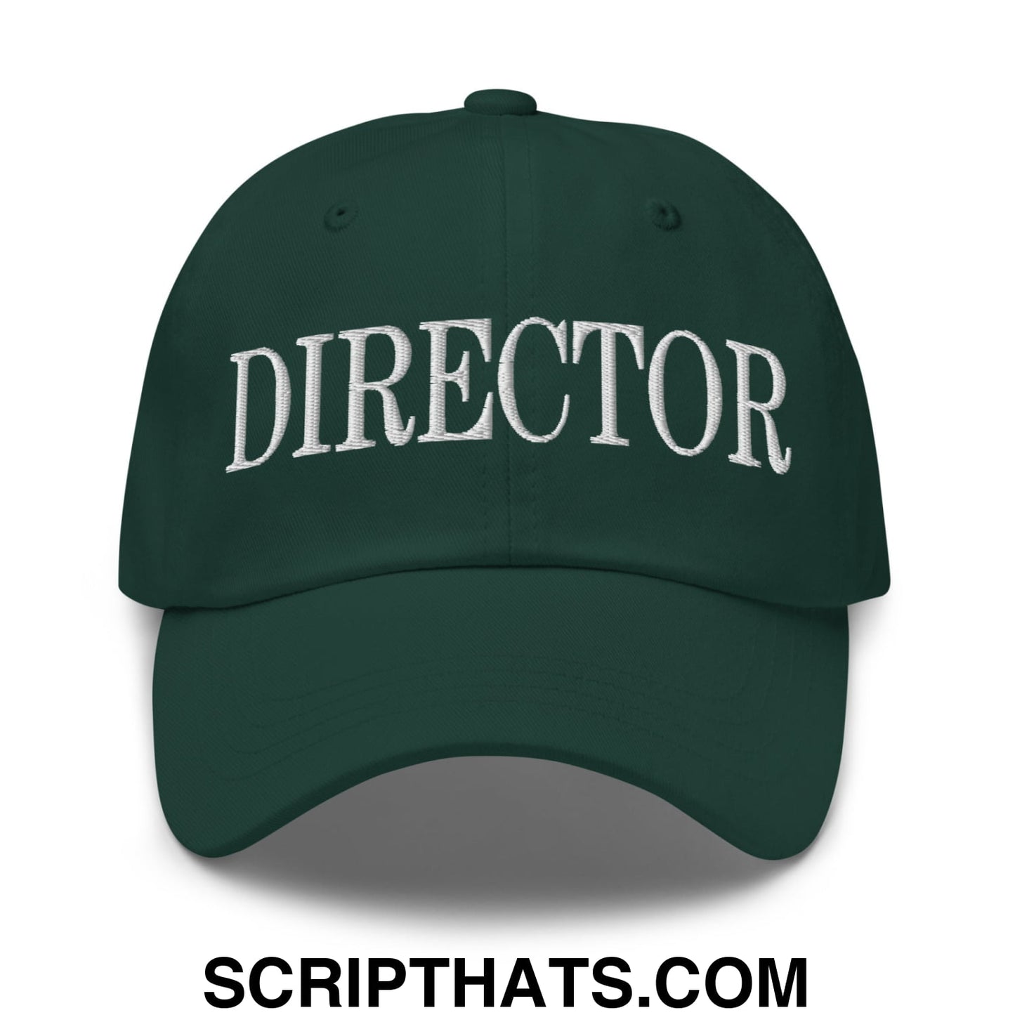 Director Embroidered Unstructured Dad Hat Spruce