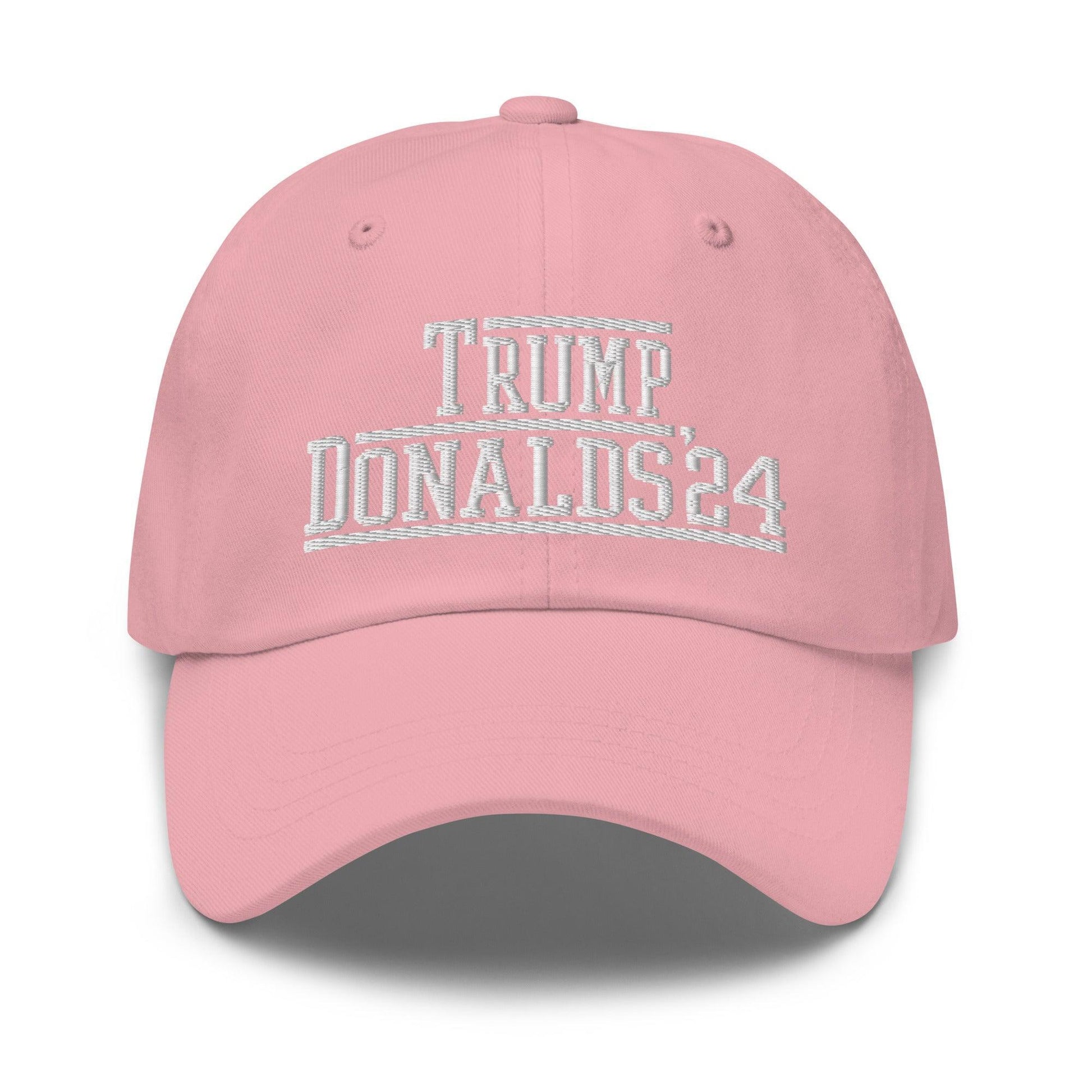 Donald Trump Byron Donalds 2024 Dad Hat Pink