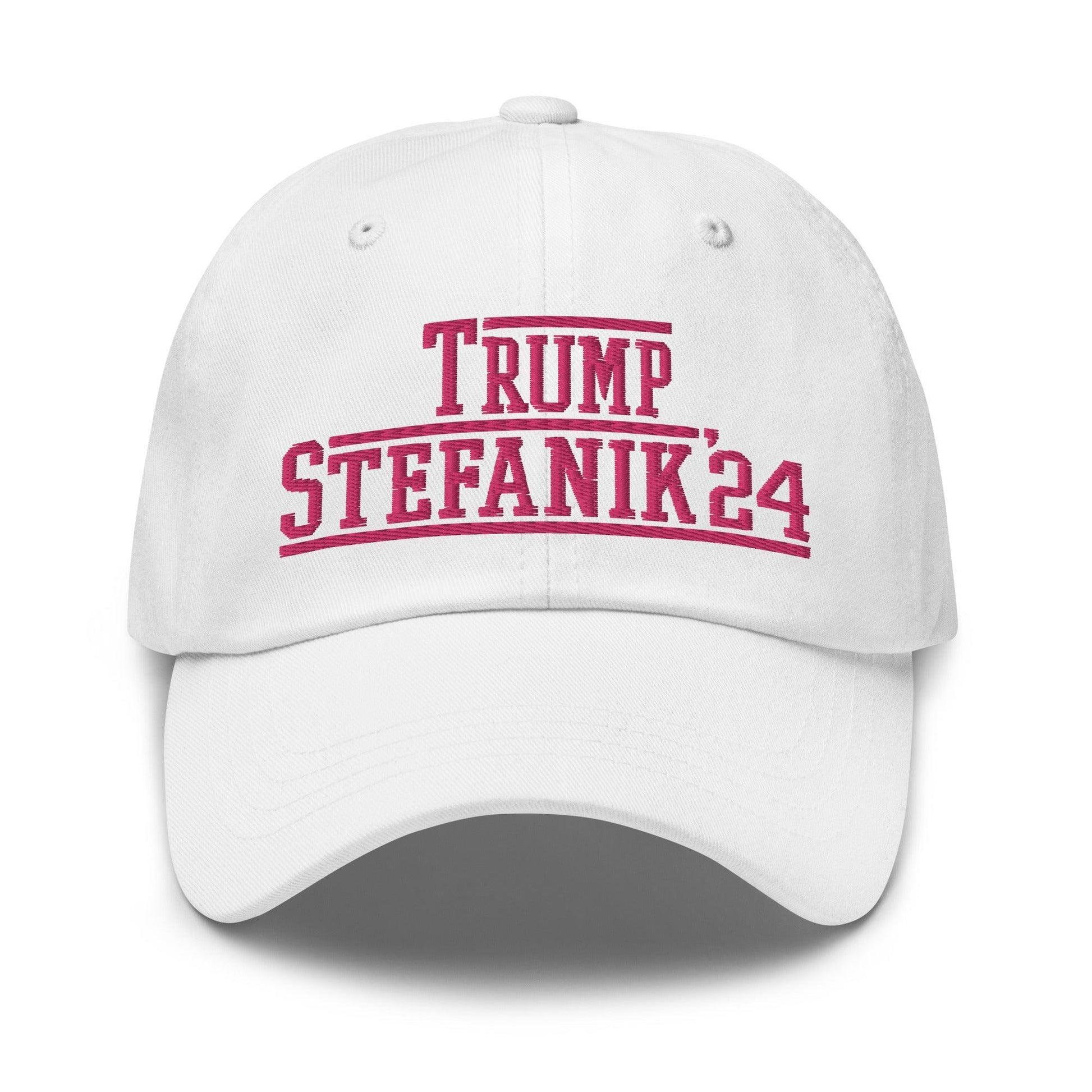 Donald Trump Elise Stefanik 2024 Dad Hat White