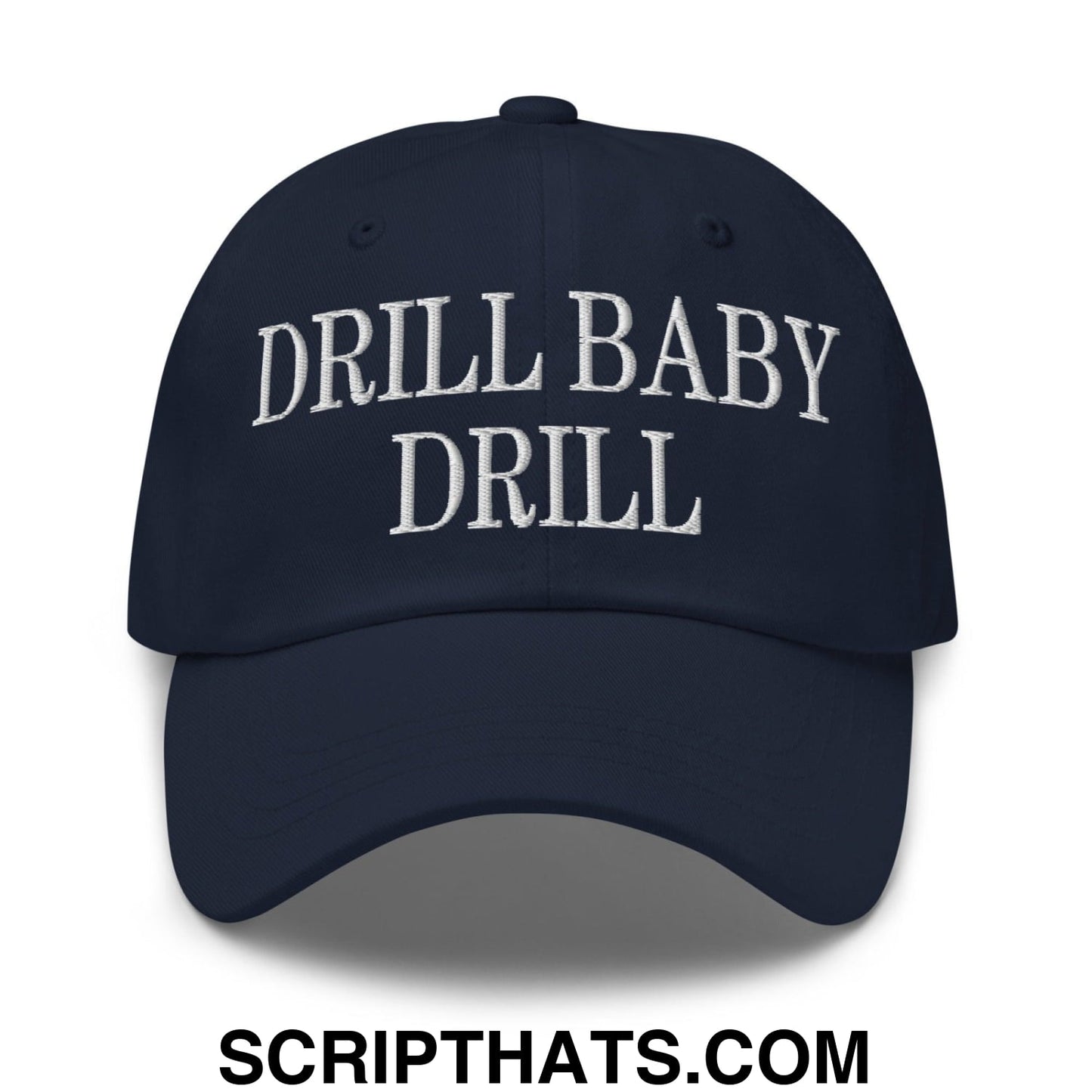 Drill Baby Drill Golf Dad Hat Navy
