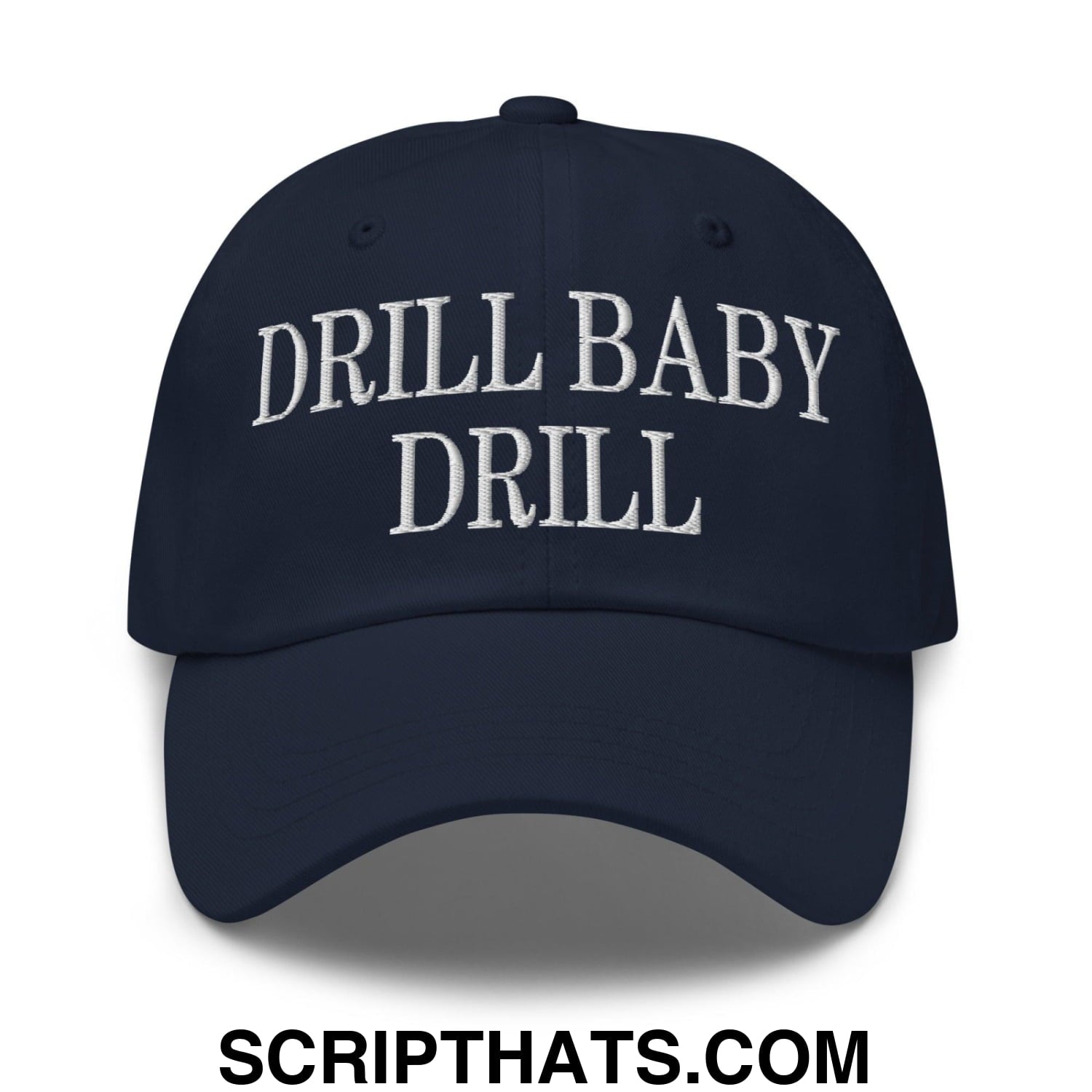 Drill Baby Drill Golf Dad Hat Navy