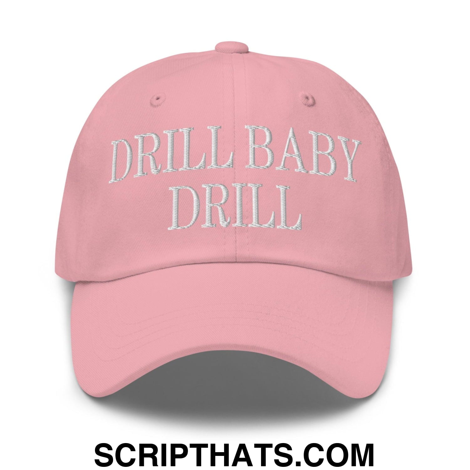 Drill Baby Drill Golf Dad Hat Pink