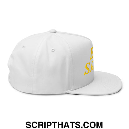 Egg Salad Embroidered Flat Brim Bill Golf 5 Panel Snapback Hat Default Title