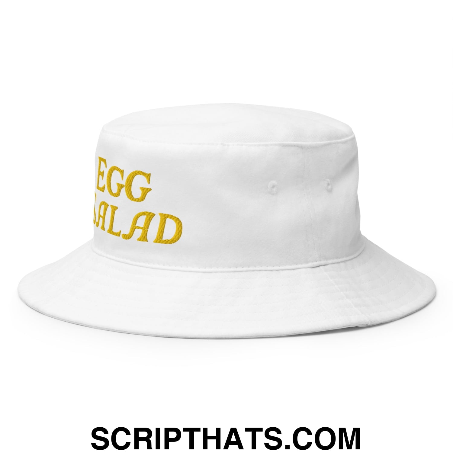 Egg Salad Embroidered Golf Bucket Hat Default Title