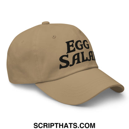 Egg Salad Embroidered Golf Dad Hat Khaki