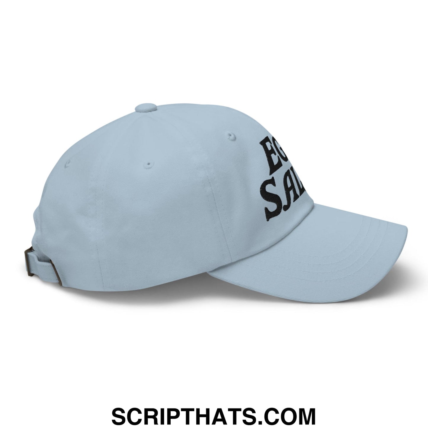 Egg Salad Embroidered Golf Dad Hat Light Blue