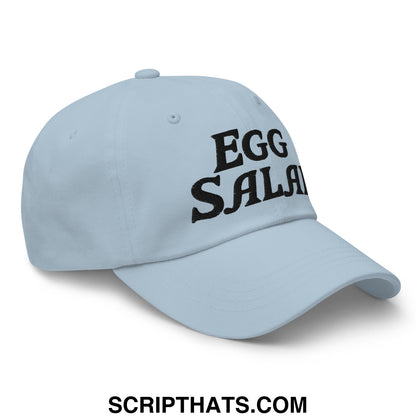 Egg Salad Embroidered Golf Dad Hat Light Blue