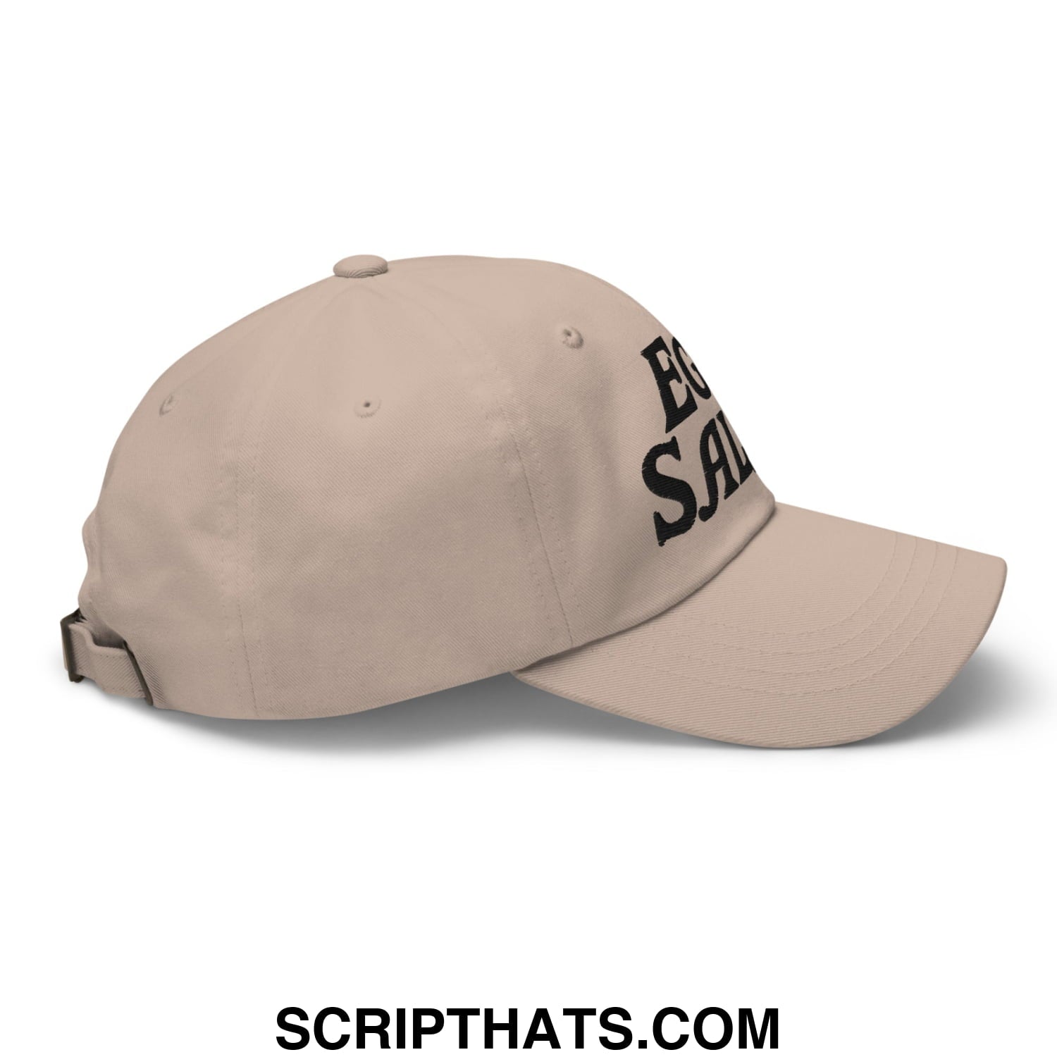 Egg Salad Embroidered Golf Dad Hat Stone