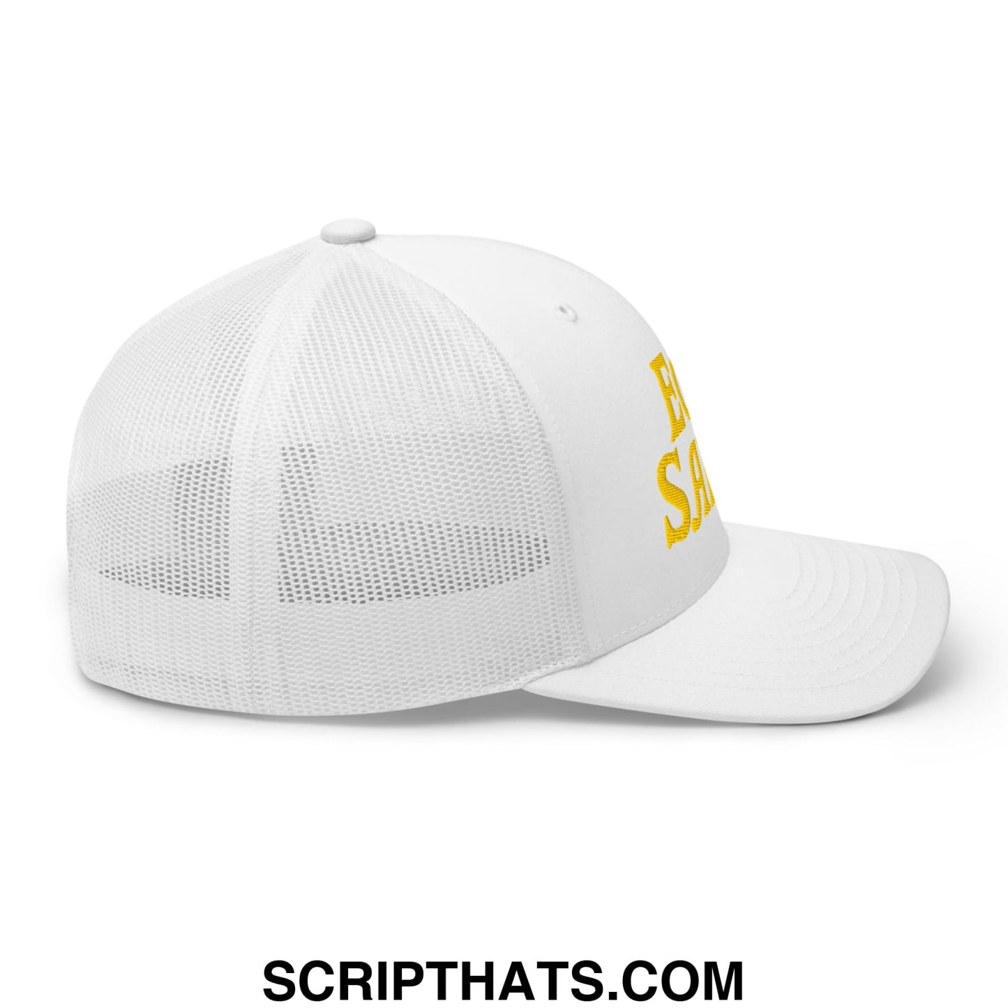 Egg Salad Embroidered Mesh Trucker Hat