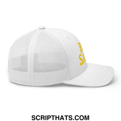 Egg Salad Embroidered Mesh Trucker Hat