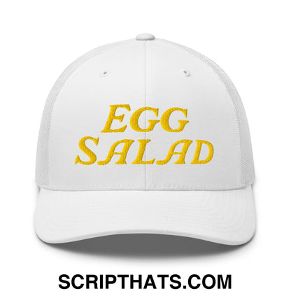 Egg Salad Embroidered Mesh Trucker Hat Default Title