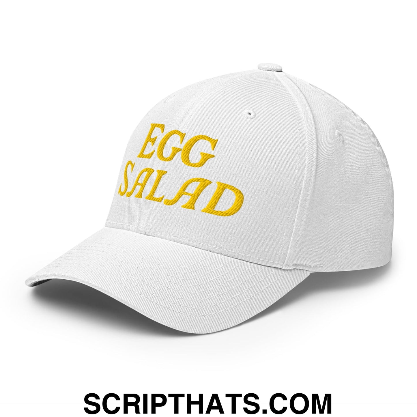 Egg Salad Embroidered Stretch Fit Golf Hat