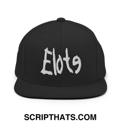 Elote Korn Embroidered Flat Bill Brim Snapback Hat Default Title