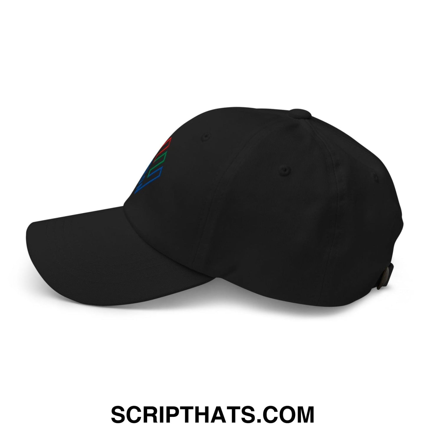 Enron Embroidered Dad Hat Black