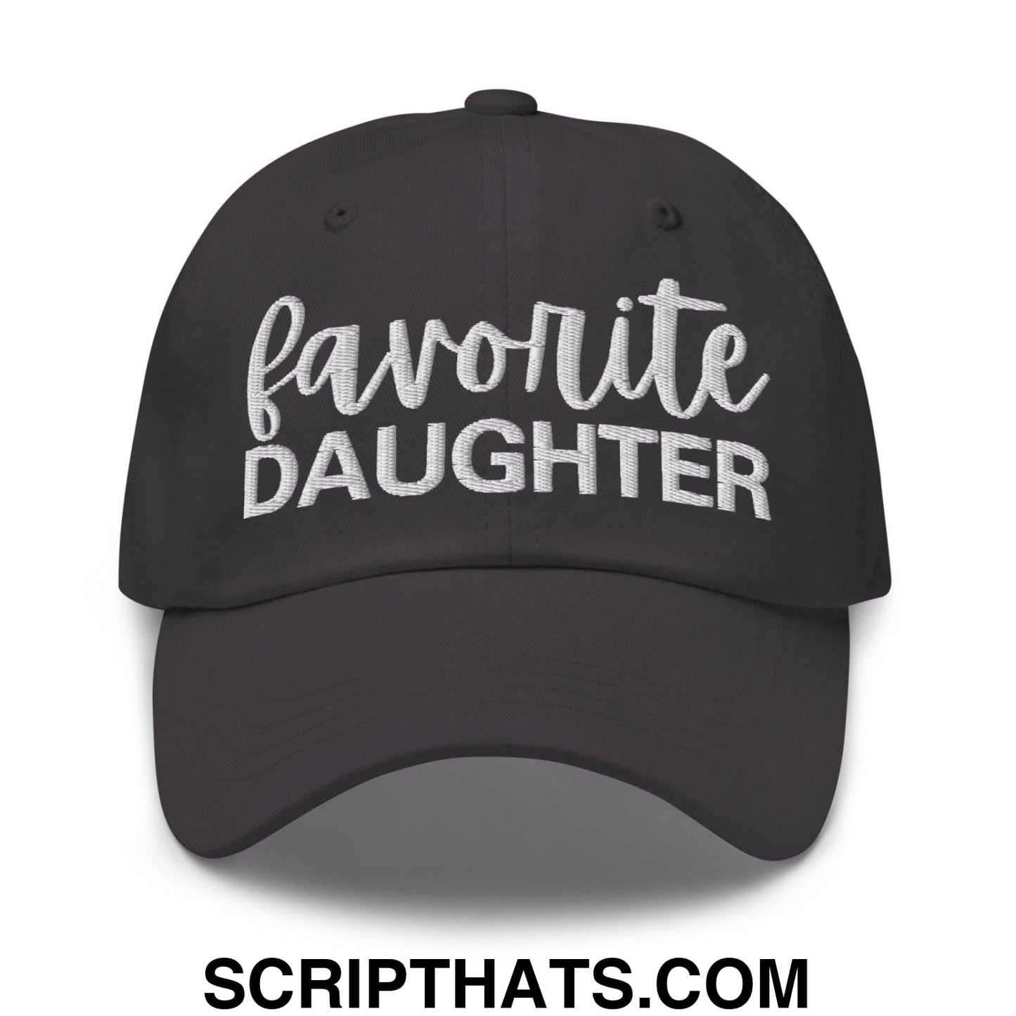 Favorite Daughter Embroidered Dad Hat Dark Grey