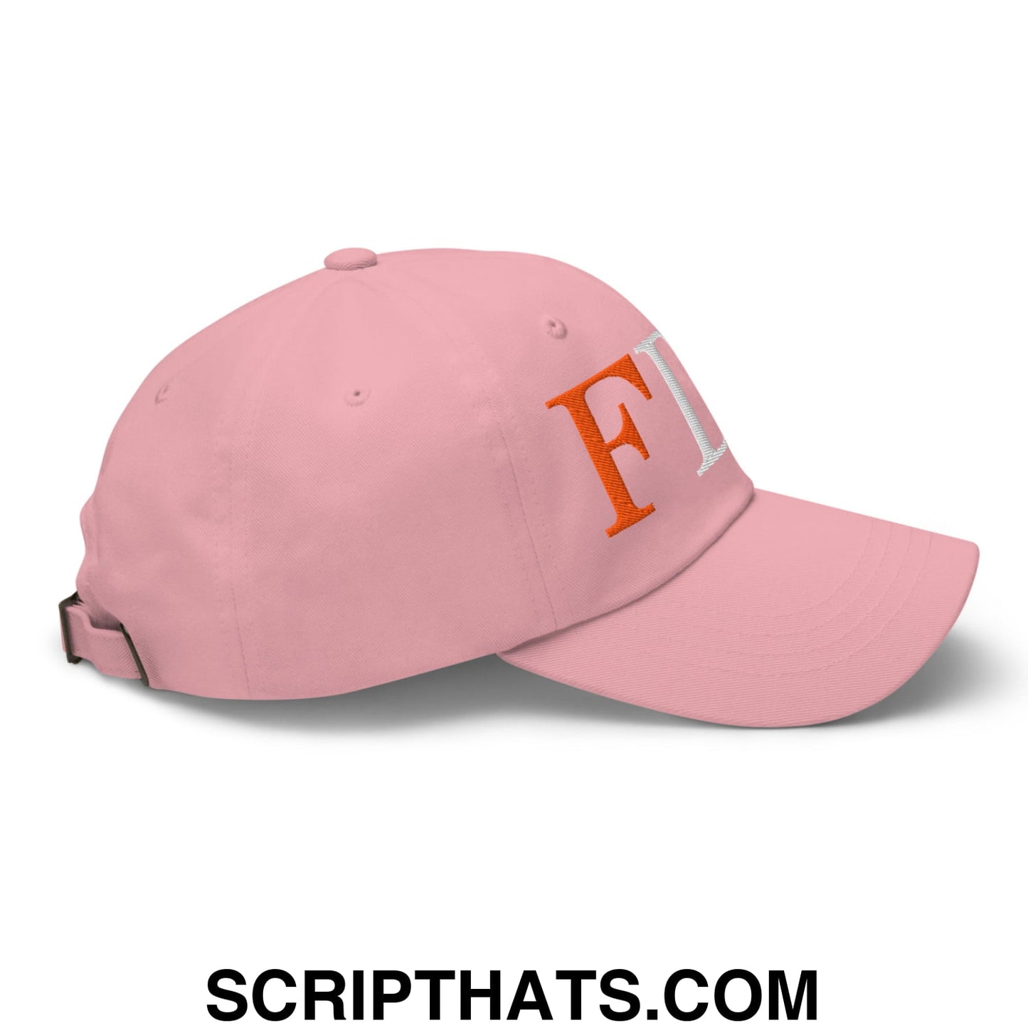 FDT Fuck Donald Trump Embroidered Unstructured Dad Hat Pink