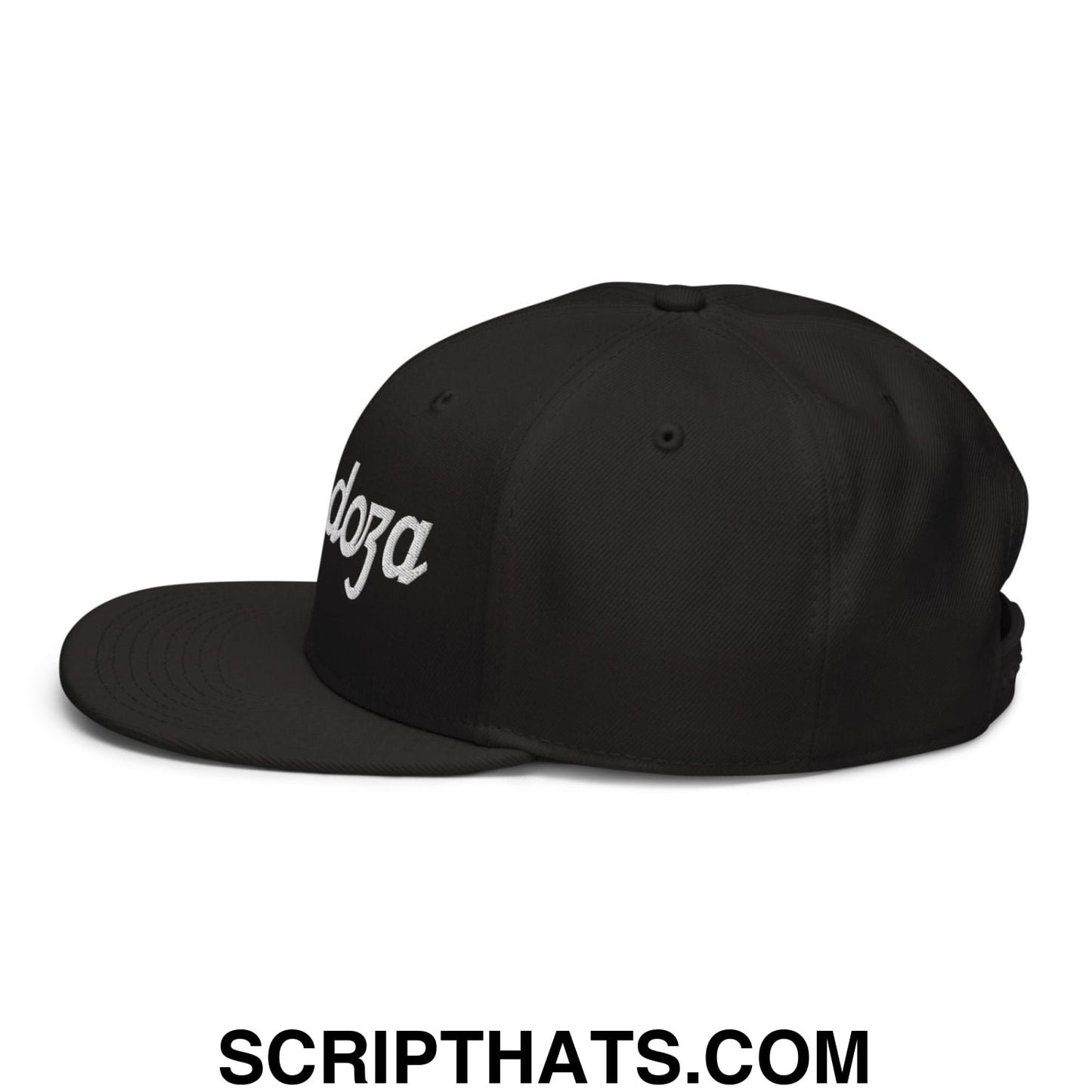 Fernando Mendoza 2026 Raiders Draft Day Vintage Sports Script Embroidered Flat Brim Bill Snapback Hat Black