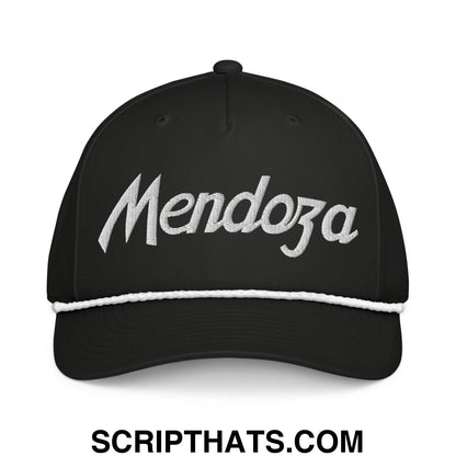 Fernando Mendoza 2026 Raiders Draft Day Vintage Sports Script Embroidered Rope Snapback Hat Default Title