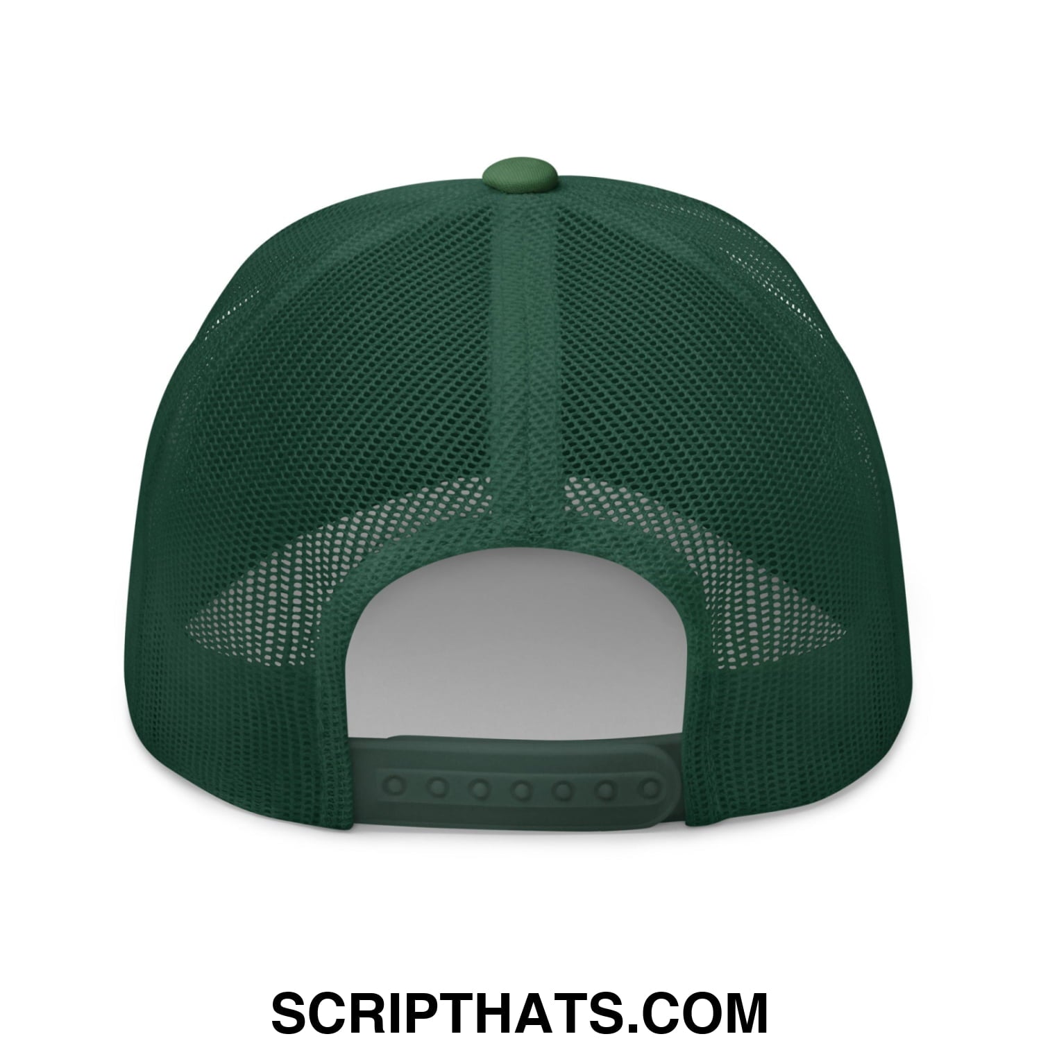 Fuck ICE Embroidered Mesh Trucker Hat Evergreen