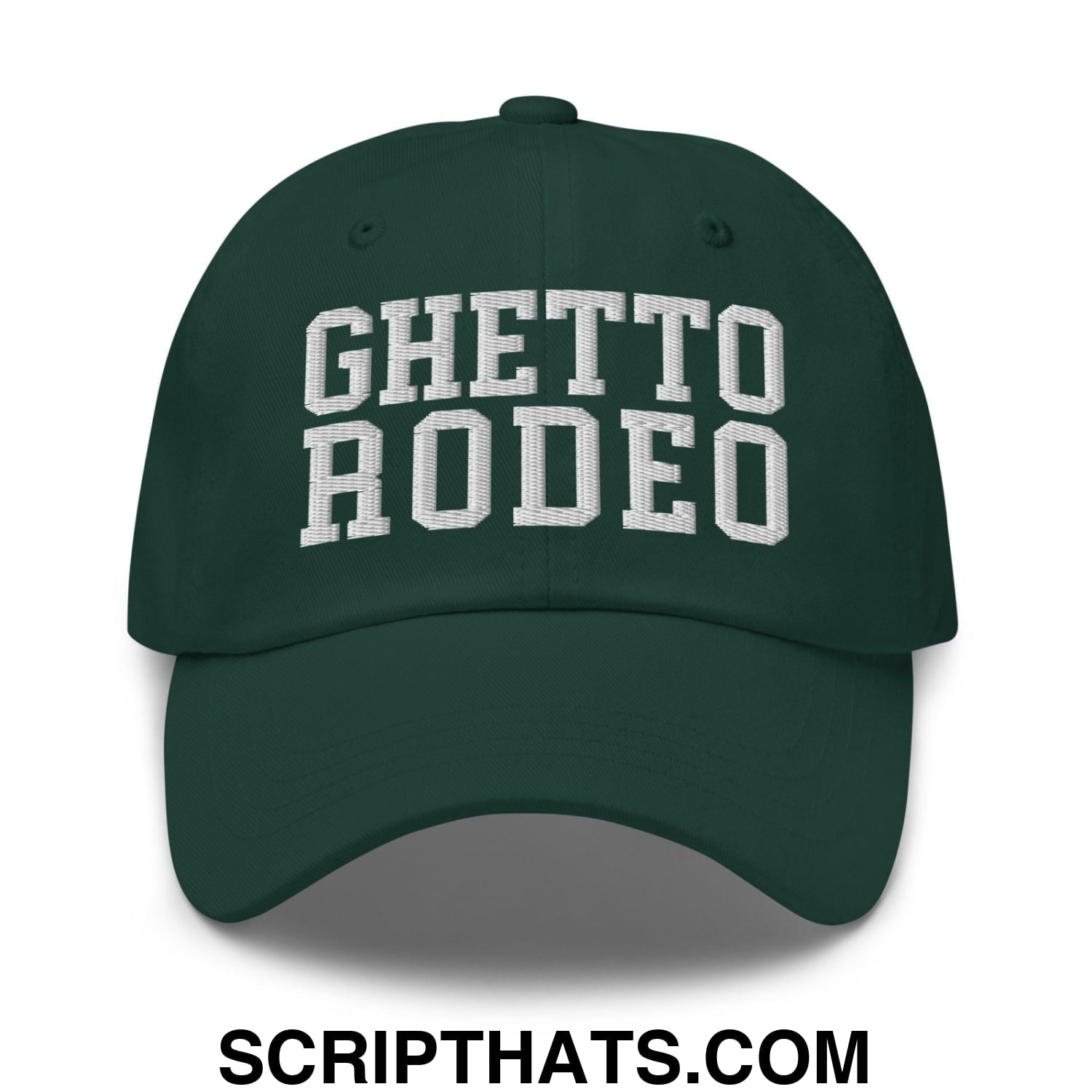 Ghetto Rodeo Varsity Letterman Block Dad Hat Spruce
