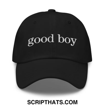 good boy Embroidered Unstructured Dad Hat Black
