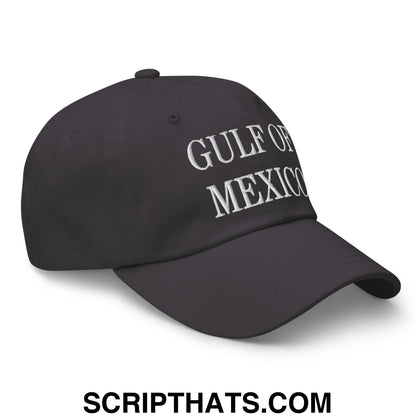 Gulf of Mexico Embroidered Unstructured Dad Hat Dark Grey