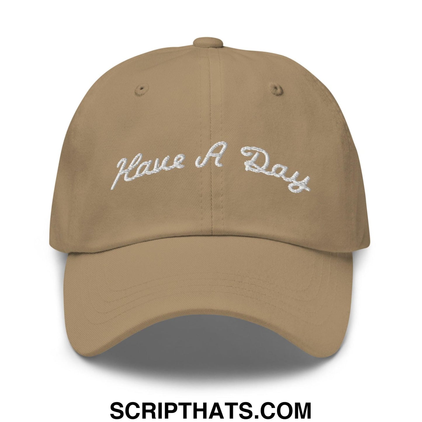 Have A Day Golf Dad Hat Khaki