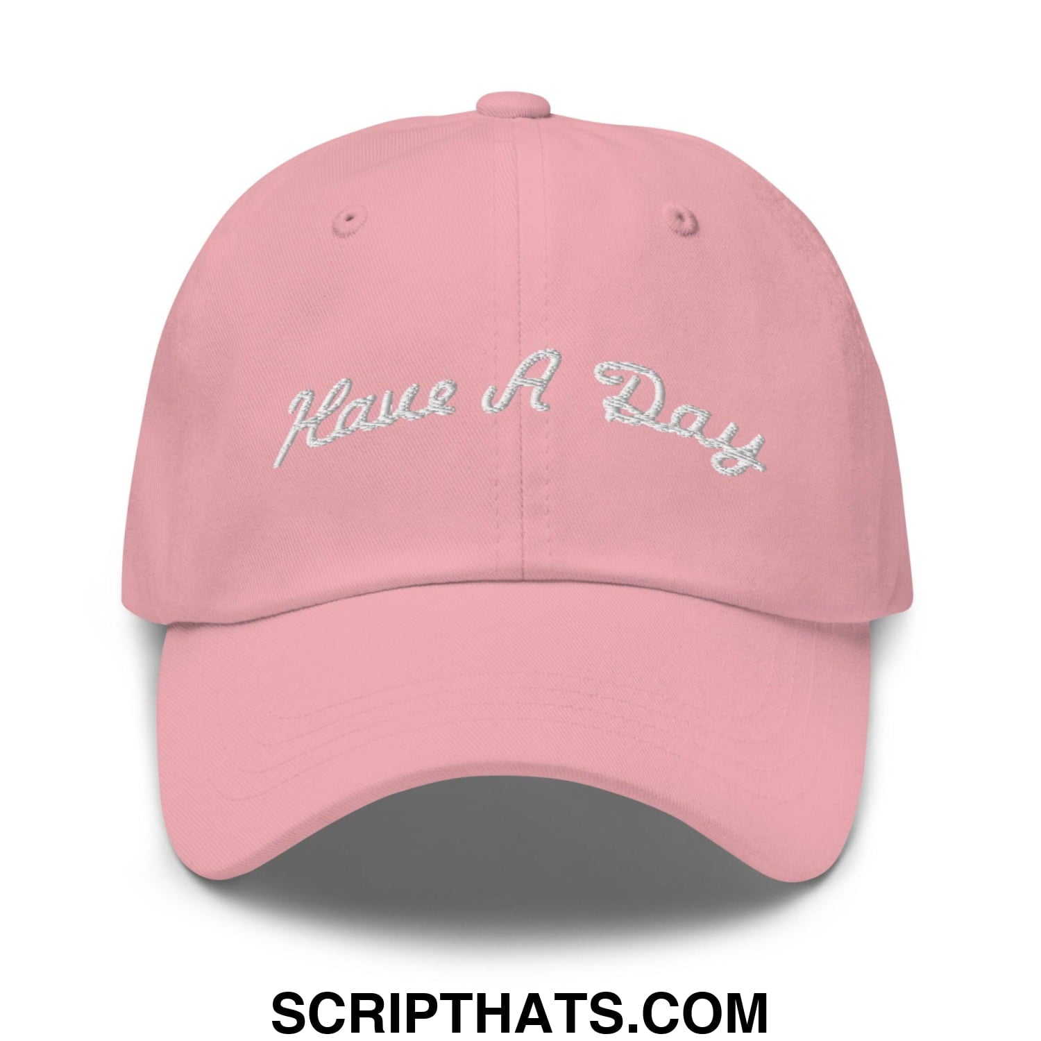 Have A Day Golf Dad Hat Pink