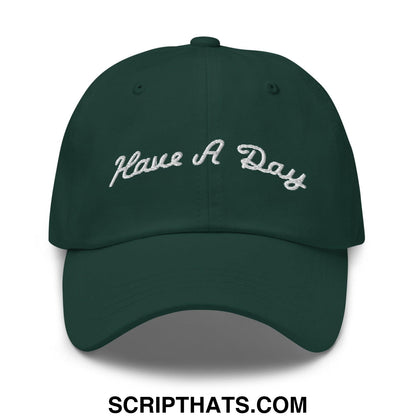Have A Day Golf Dad Hat Spruce