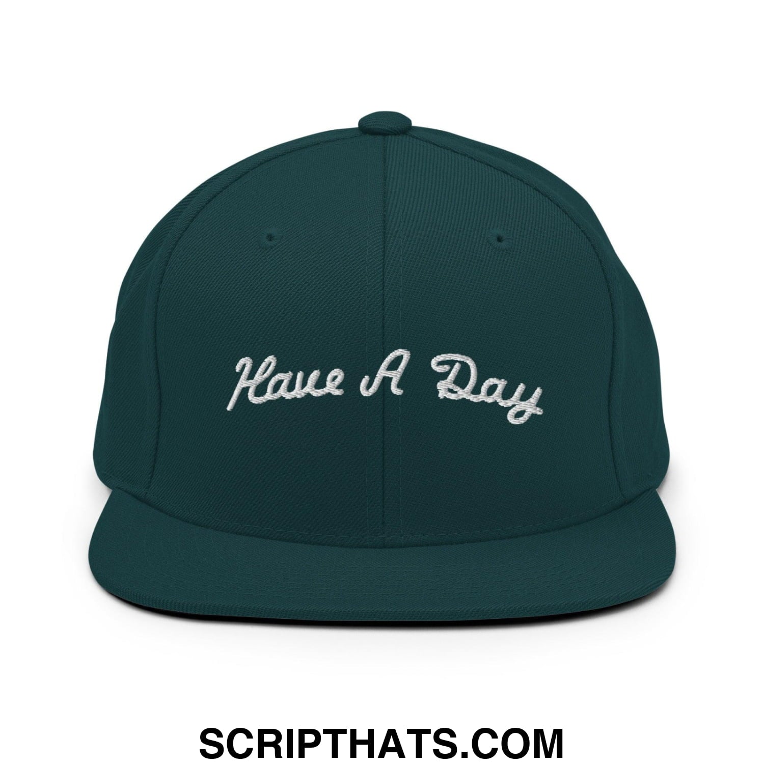 Have a Day Golf Snapback Hat Spruce