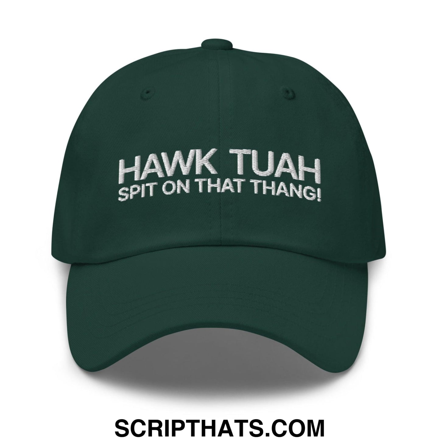 Hawk Tuah Spit on that Thang Dad Hat Spruce