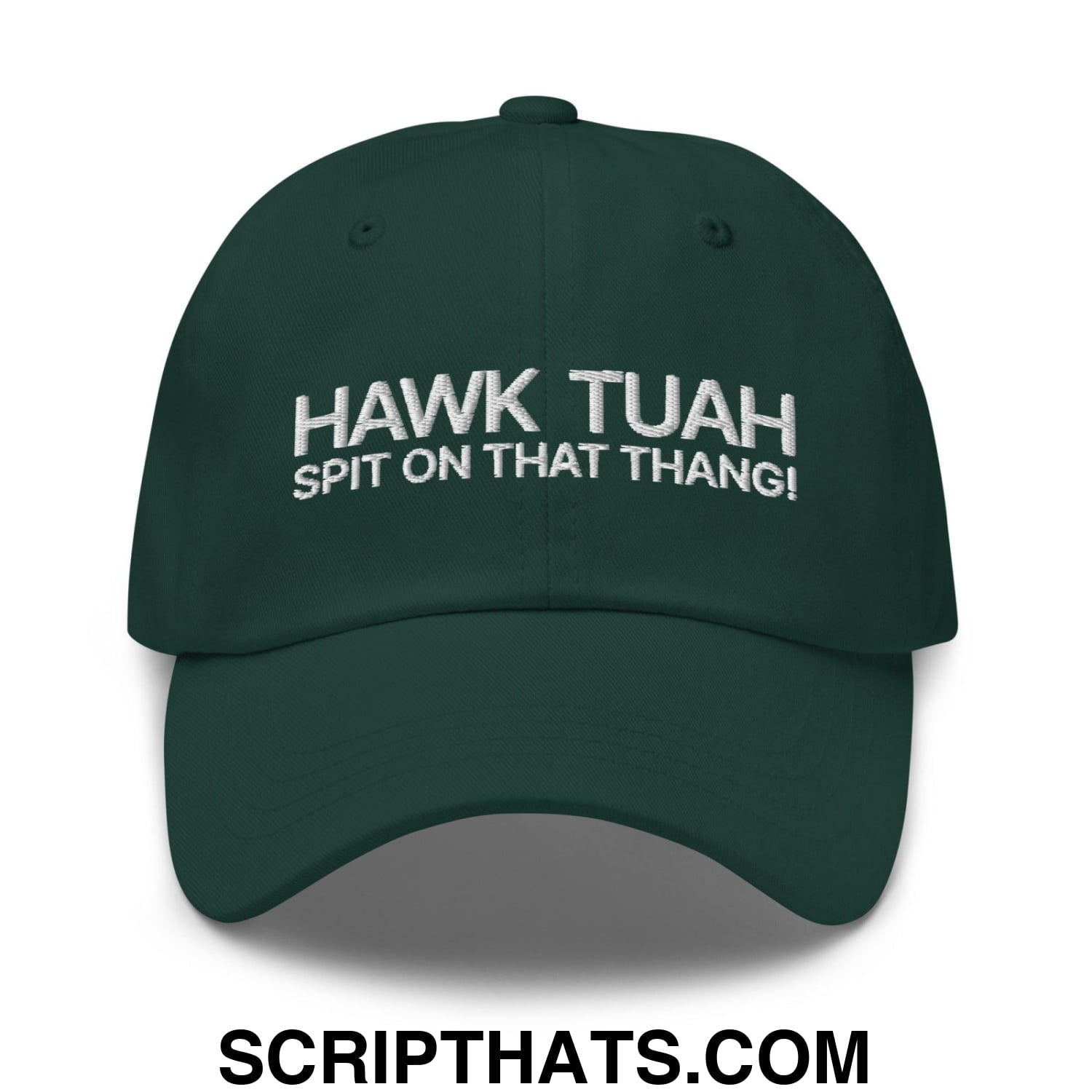 Hawk Tuah Spit on that Thang Dad Hat Spruce