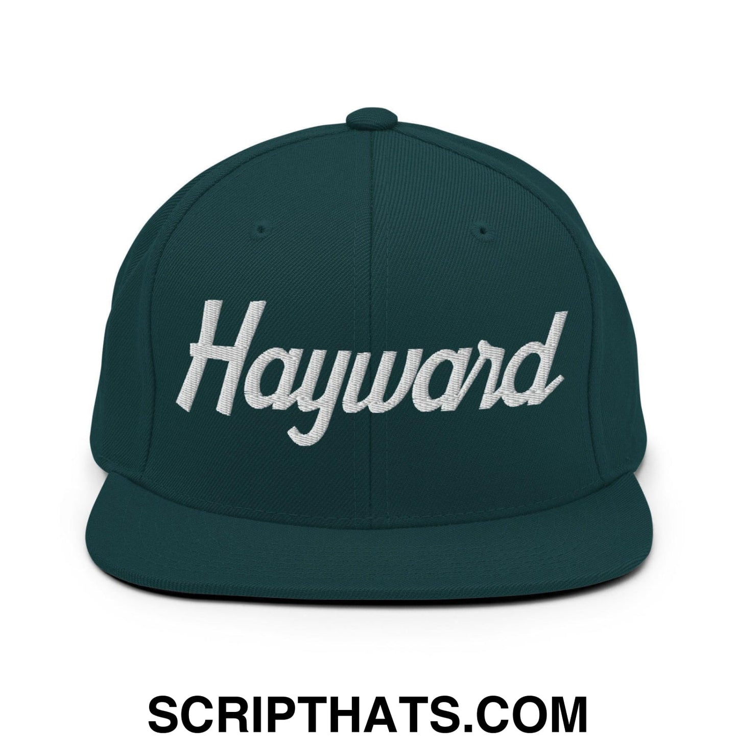 Hayward Script Snapback Hat Spruce